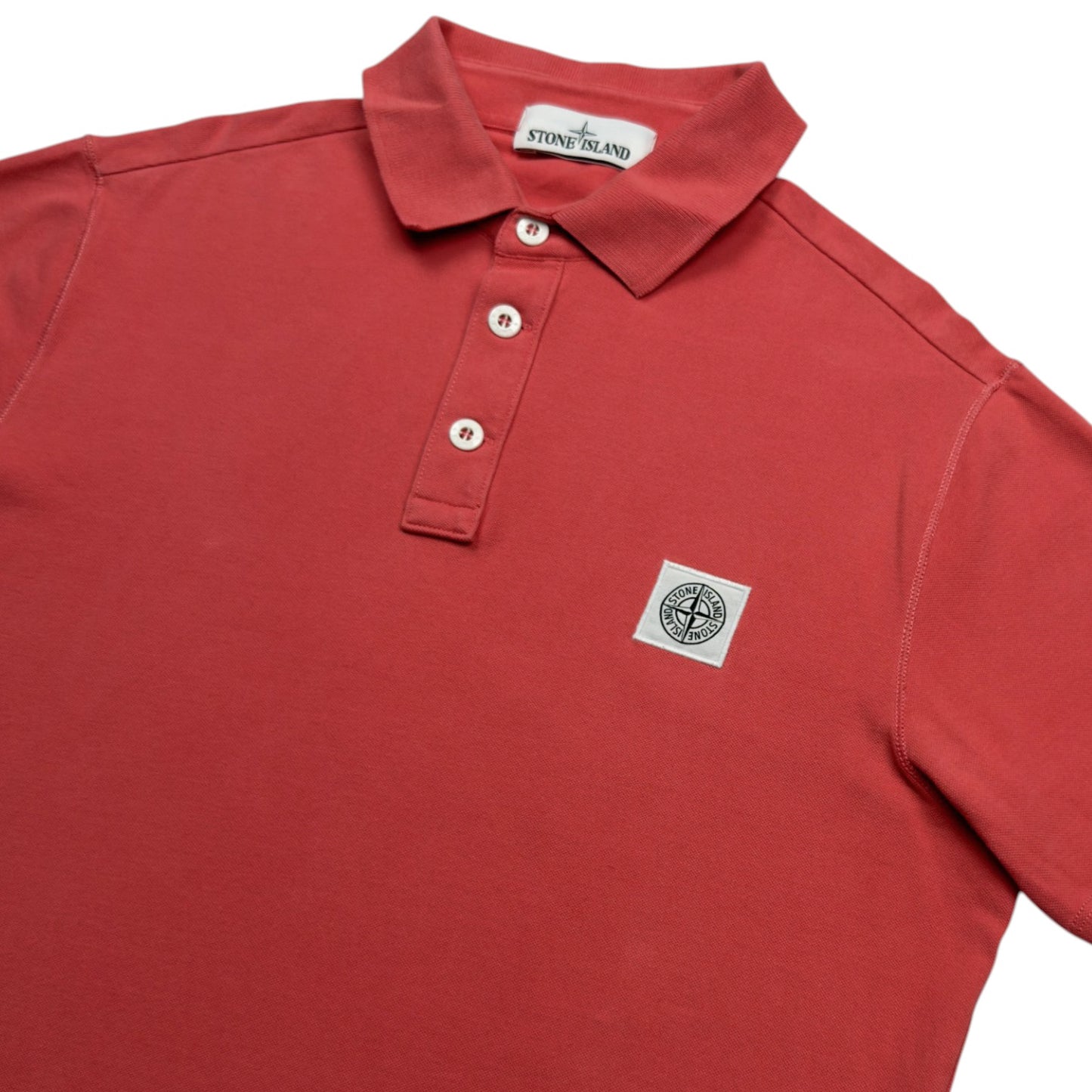 S/S 17 Stone Island Polo Shirt - Pink