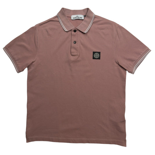 Stone Island Polo Shirt - Dusty Pink