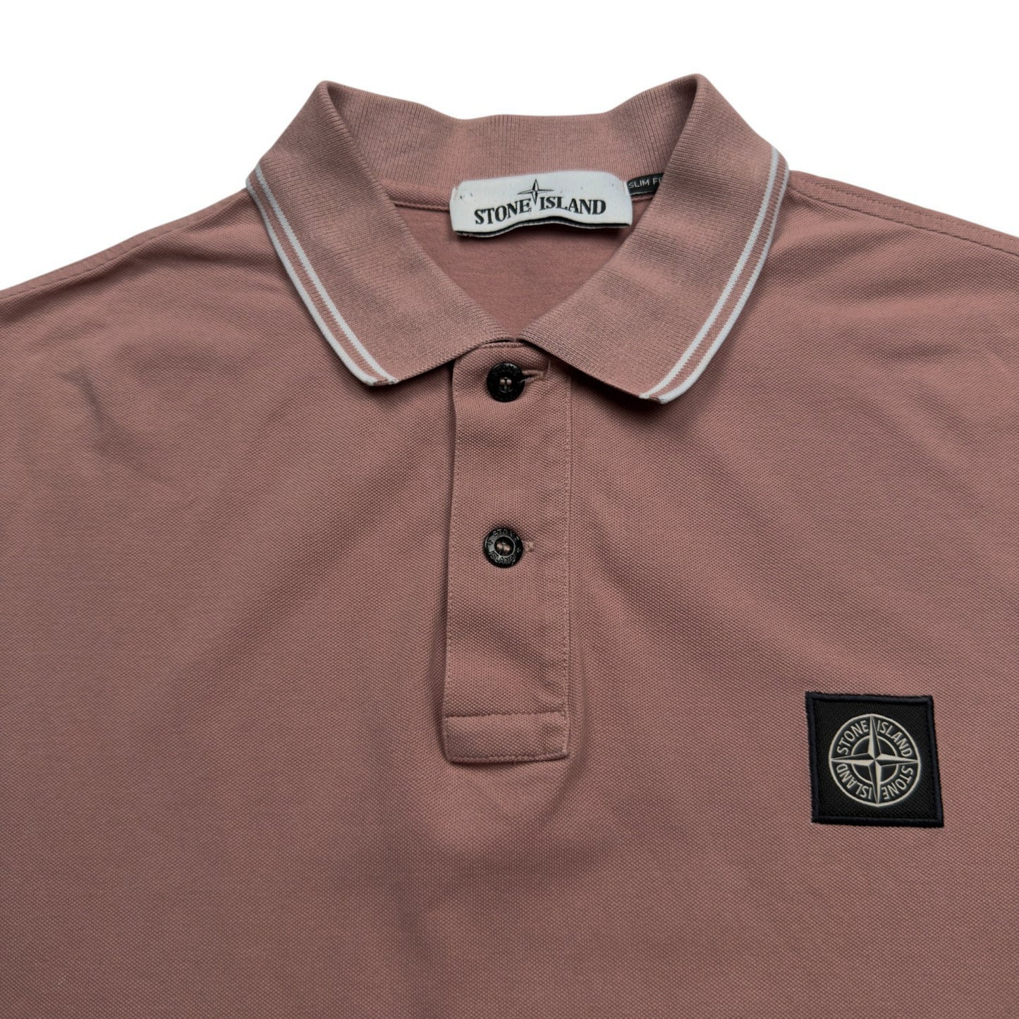 Stone Island Polo Shirt - Dusty Pink