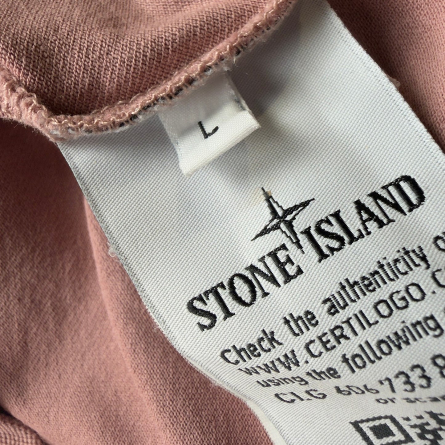 Stone Island Polo Shirt - Dusty Pink