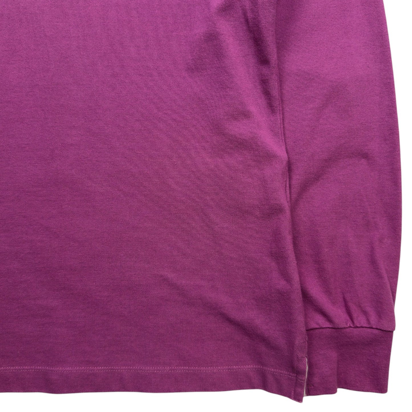 A/W 21 Stone Island Long Sleeve Polo Shirt - Purple