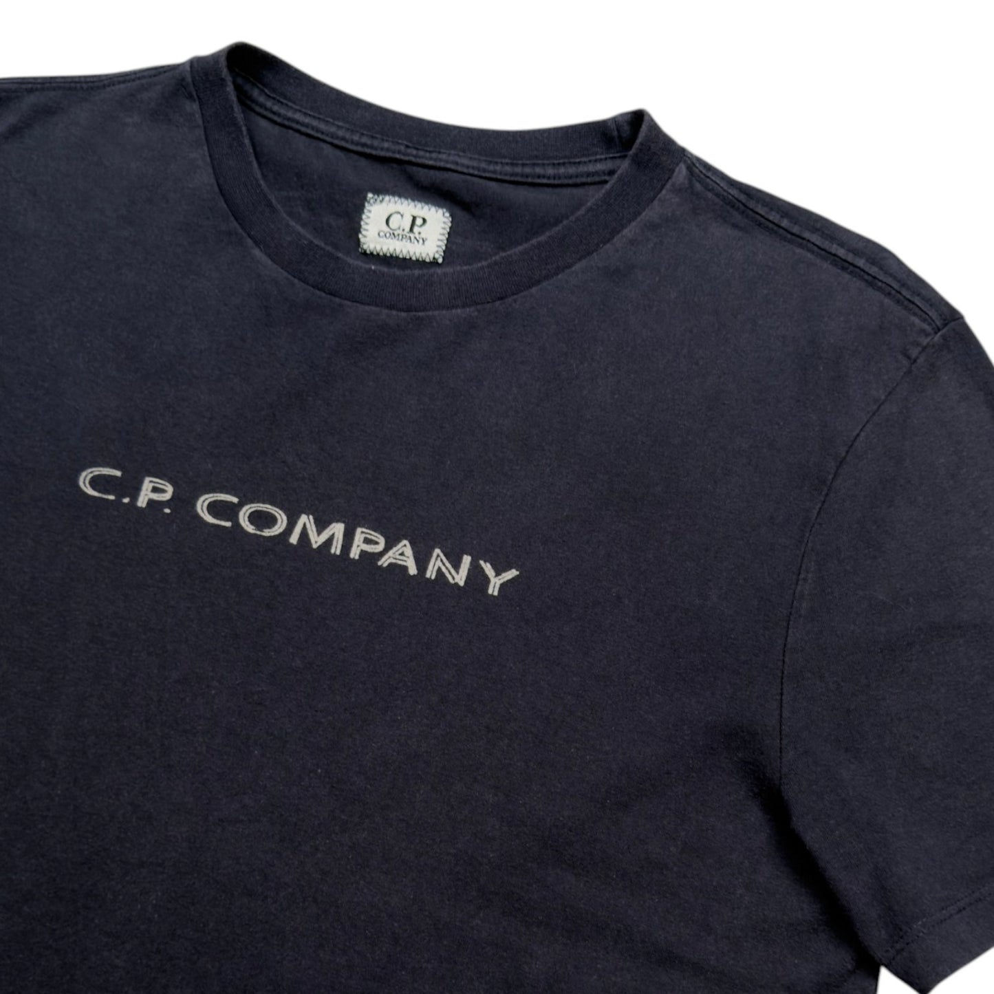C.P. Company Spellout T-Shirt - Navy