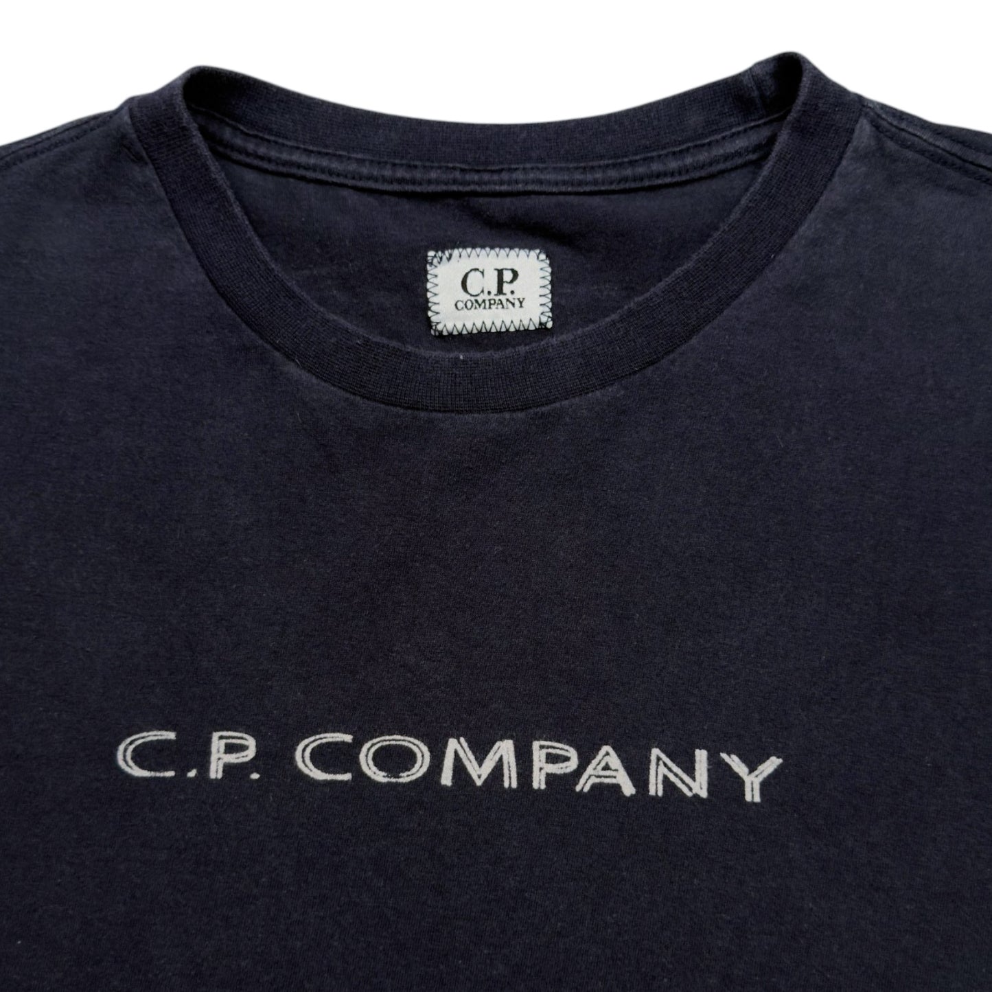 C.P. Company Spellout T-Shirt - Navy