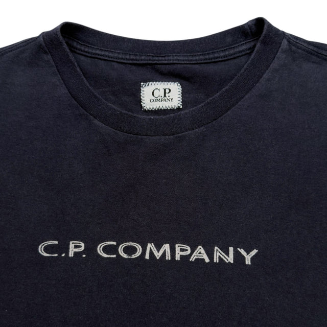 C.P. Company Spellout T-Shirt - Navy