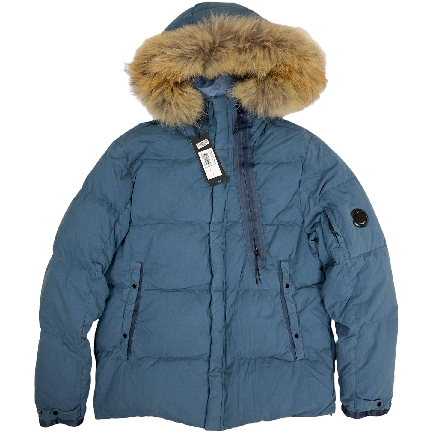 C.P. Company 50 Fili Fur Hood Down Jacket