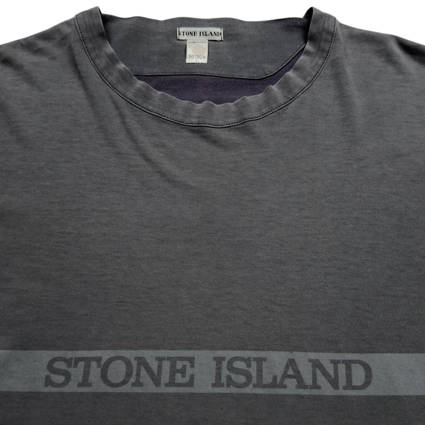 S/S 02 Stone Island Striped Vintage T-Shirt