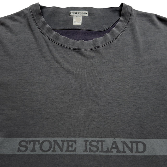 S/S 02 Stone Island Striped Vintage T-Shirt