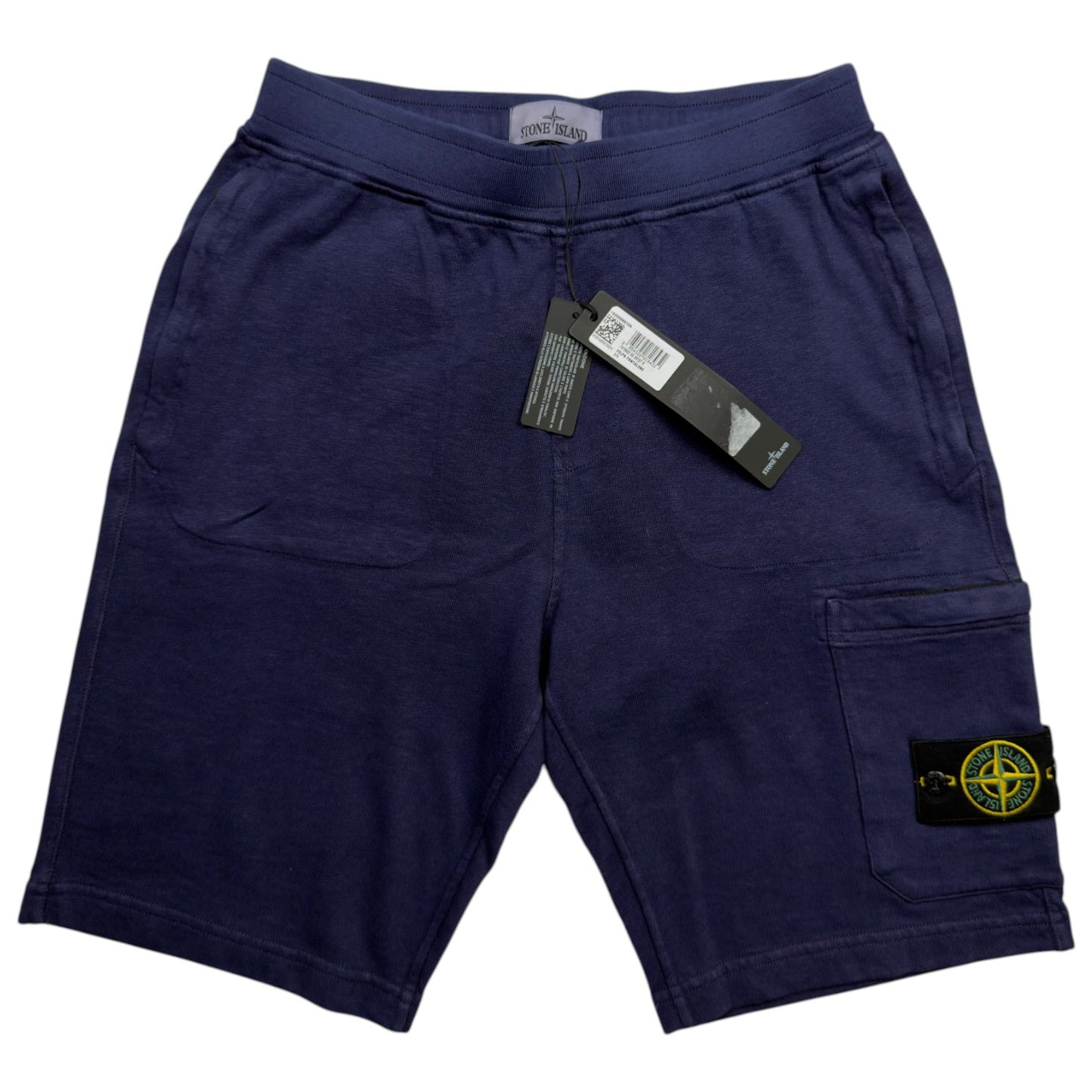 S/S 22 Stone Island Malfile Cotton Jersey Cargo Shorts