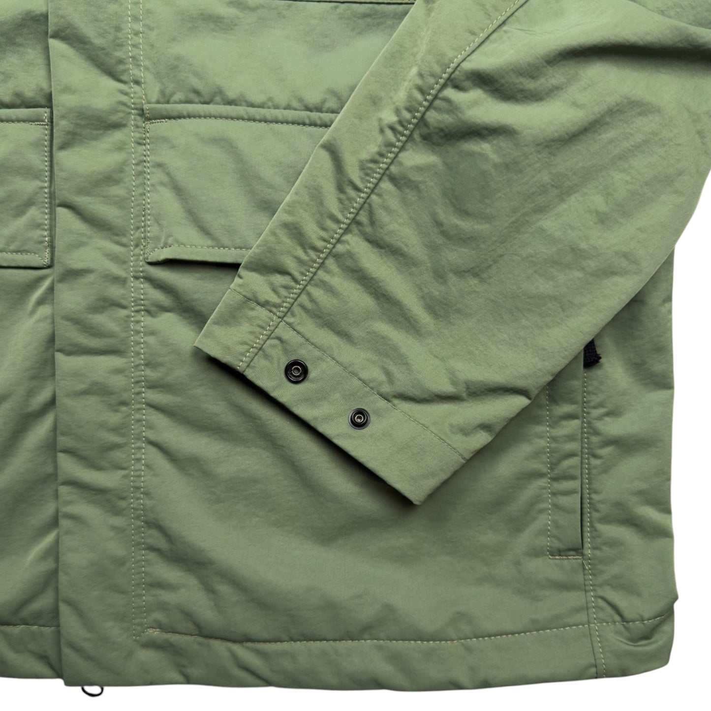 S/S 23 Stone Island Hyper Dense Nylon Raso Field Jacket - Sage Green
