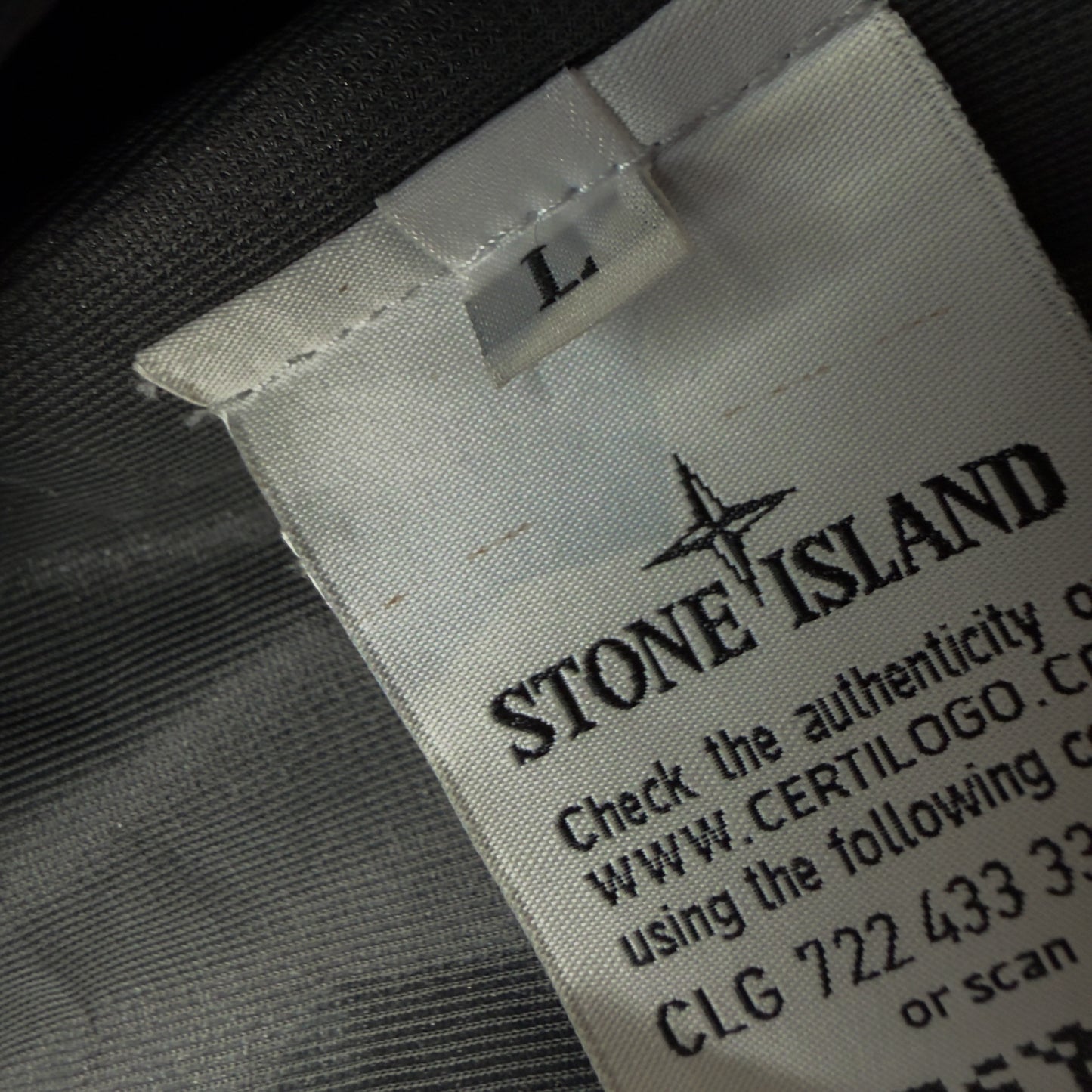 S/S 18 Stone Island Tank Shield Ghost Piece Trench Coat Jacket - Grey