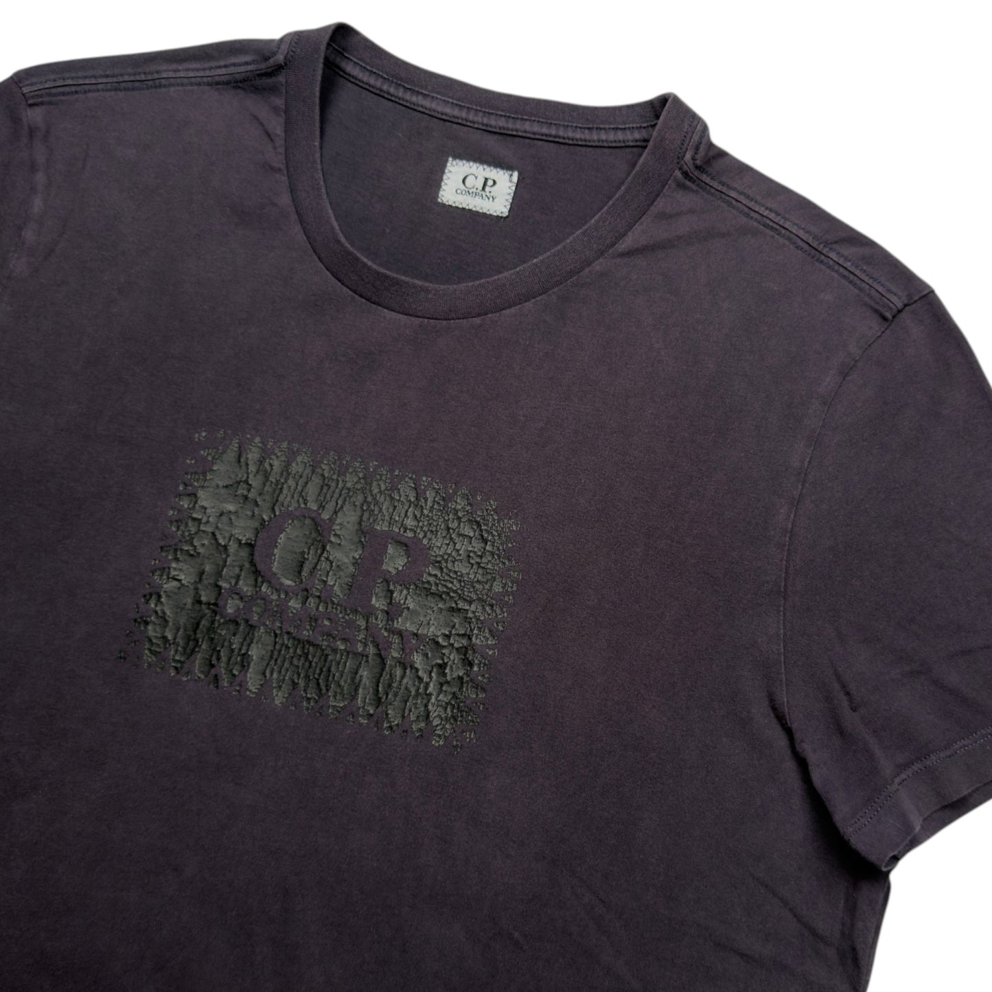 C.P. Company Big Stitch Logo T-Shirt - Purple
