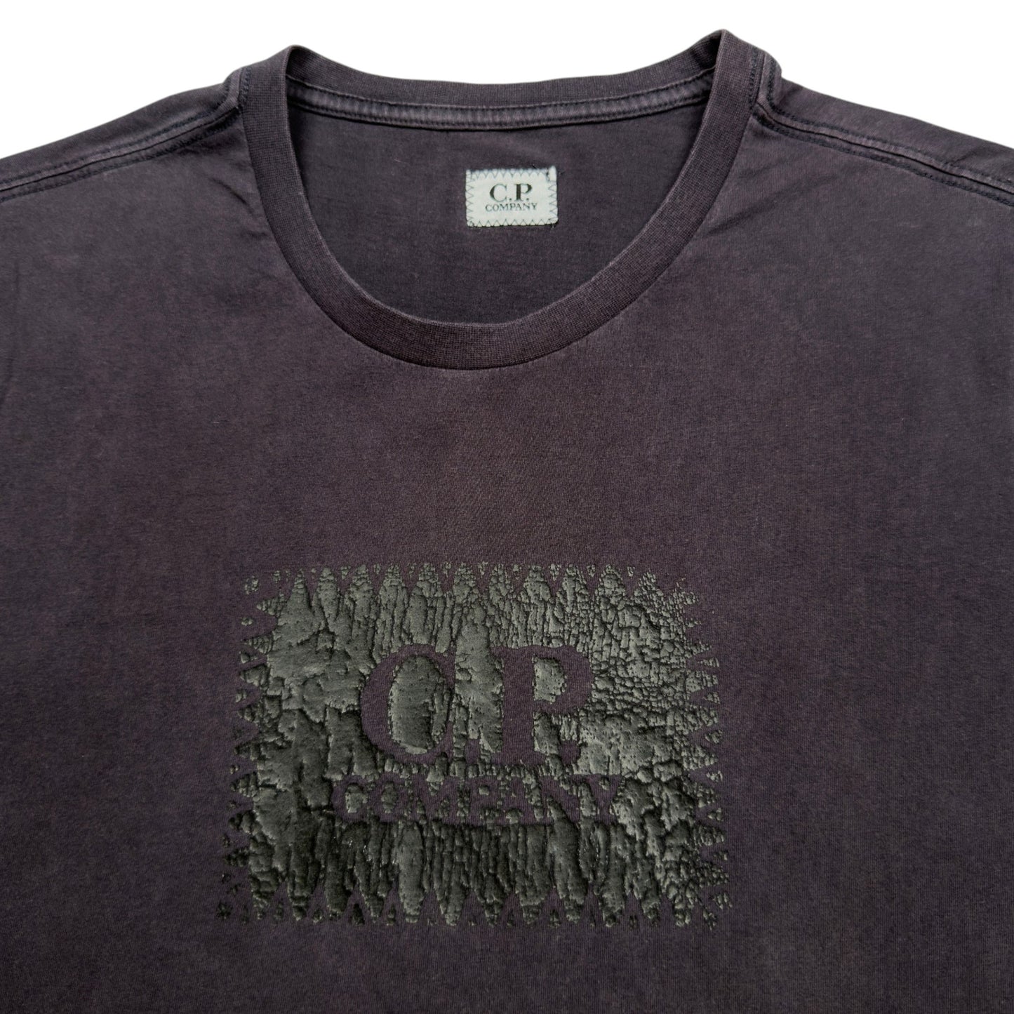 C.P. Company Big Stitch Logo T-Shirt - Purple