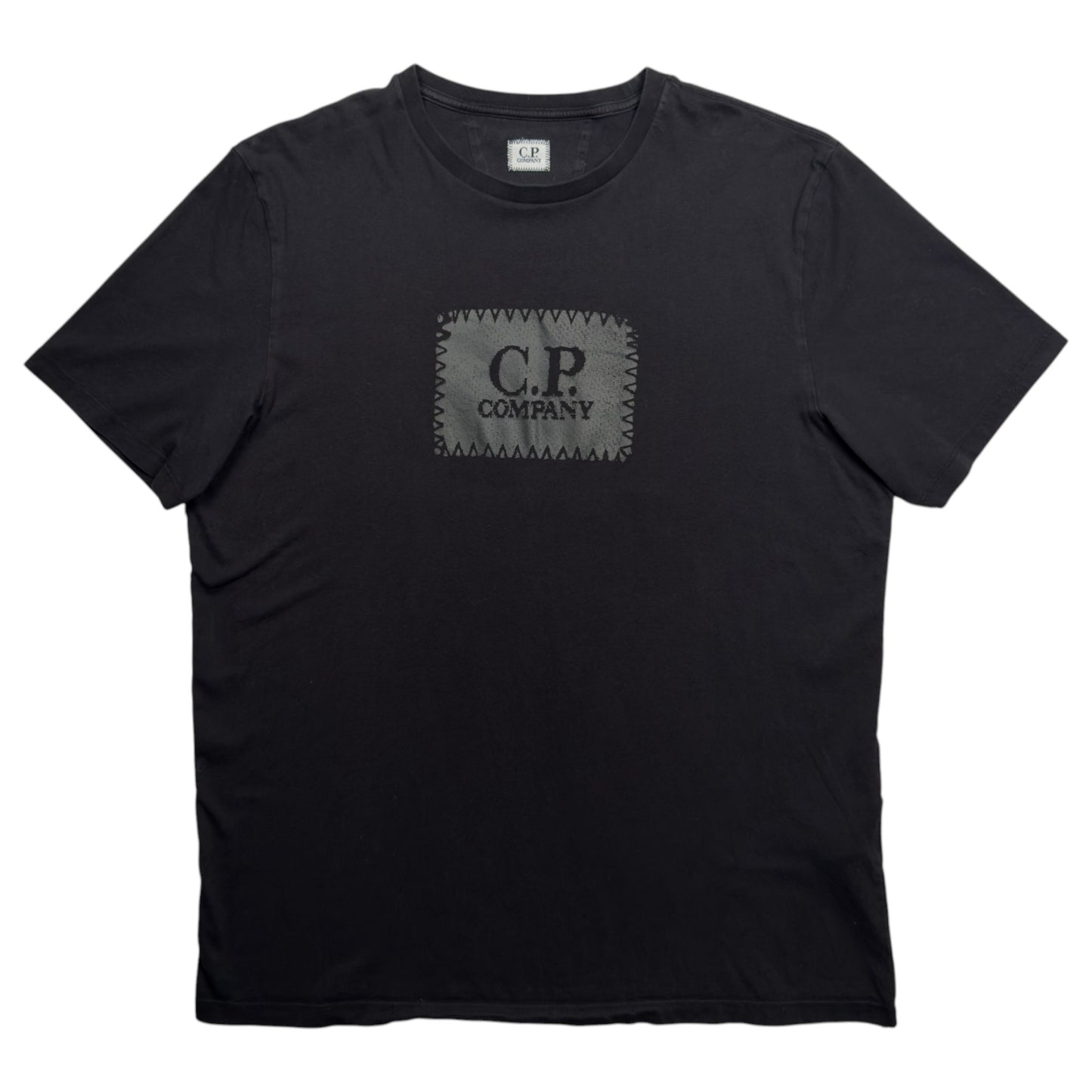 C.P. Company Big Stitch Logo T-Shirt - Black