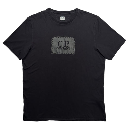 C.P. Company Big Stitch Logo T-Shirt - Black