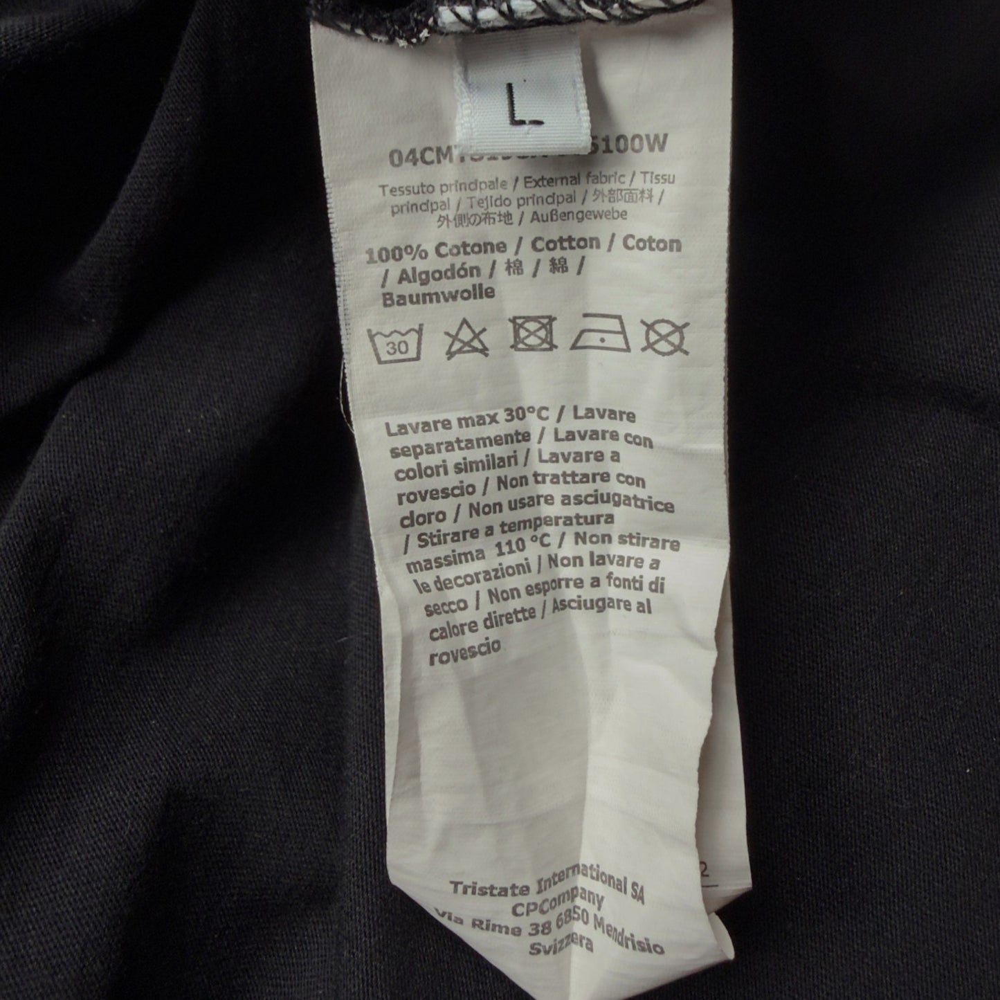 C.P. Company Graphic T-Shirt - Black