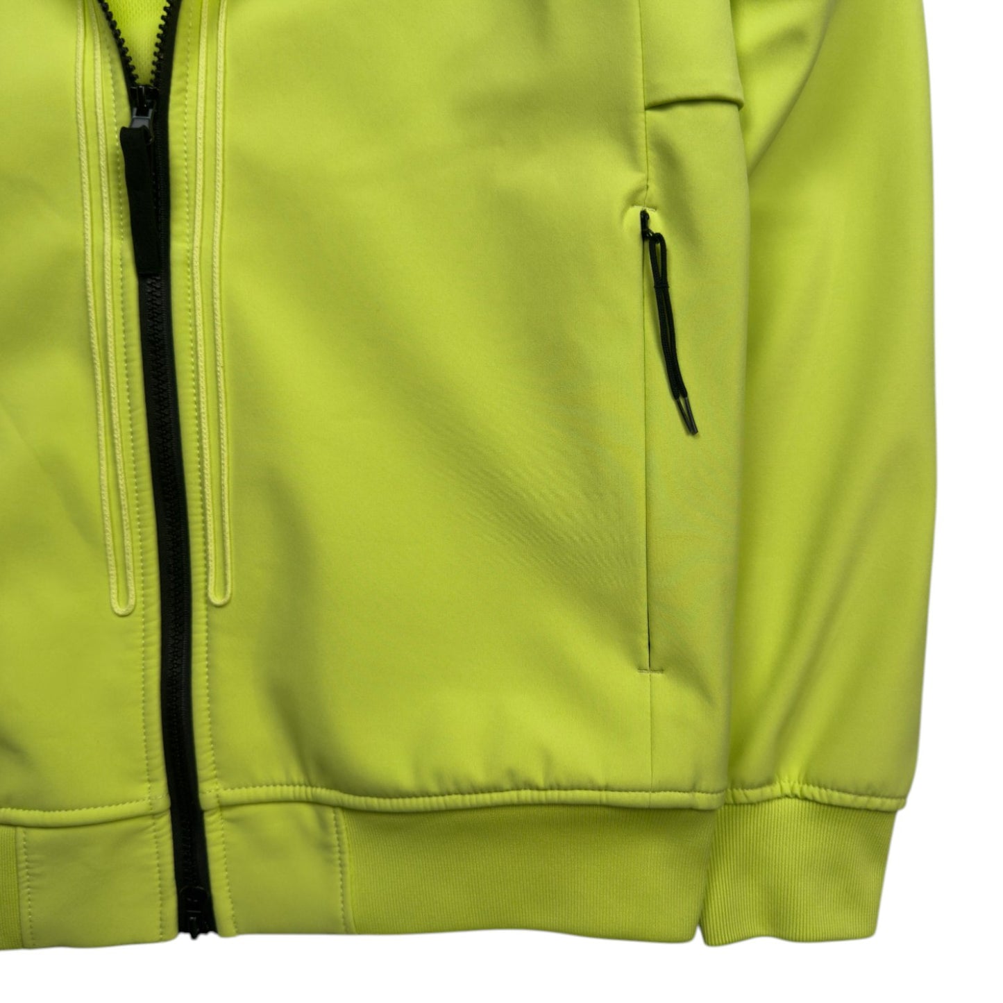 S/S 22 Stone Island Light Soft Shell-R Jacket with e-dye Technology - Yellow