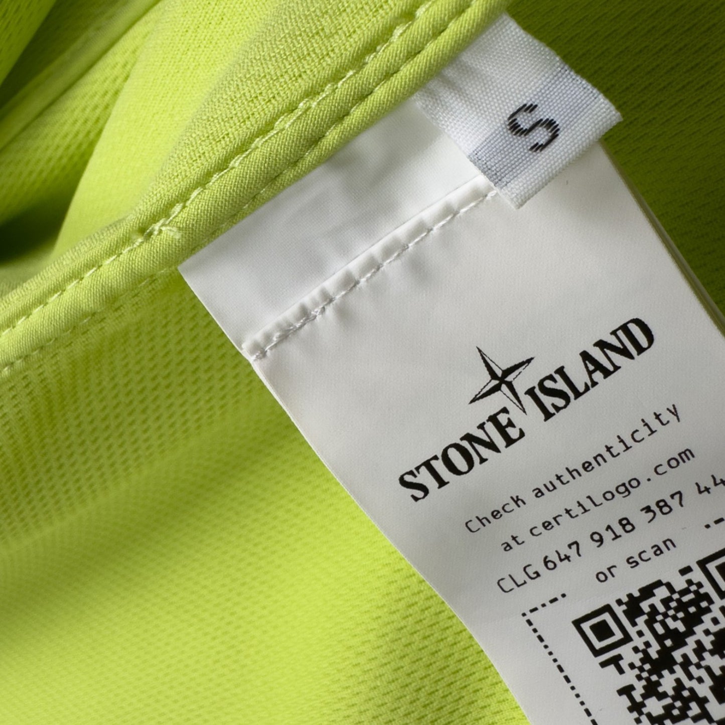 S/S 22 Stone Island Light Soft Shell-R Jacket with e-dye Technology - Yellow