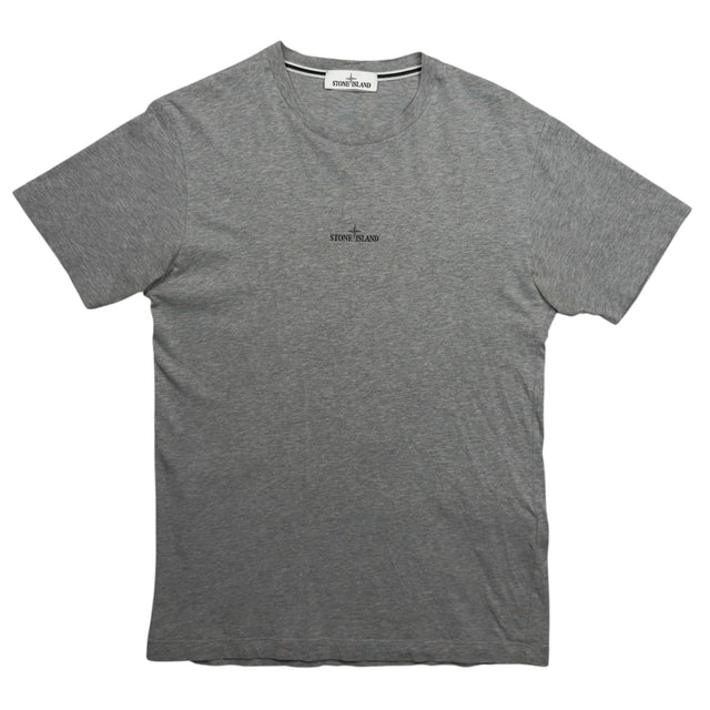 S/S 21 Stone Island Marble Three Print T-Shirt - Grey