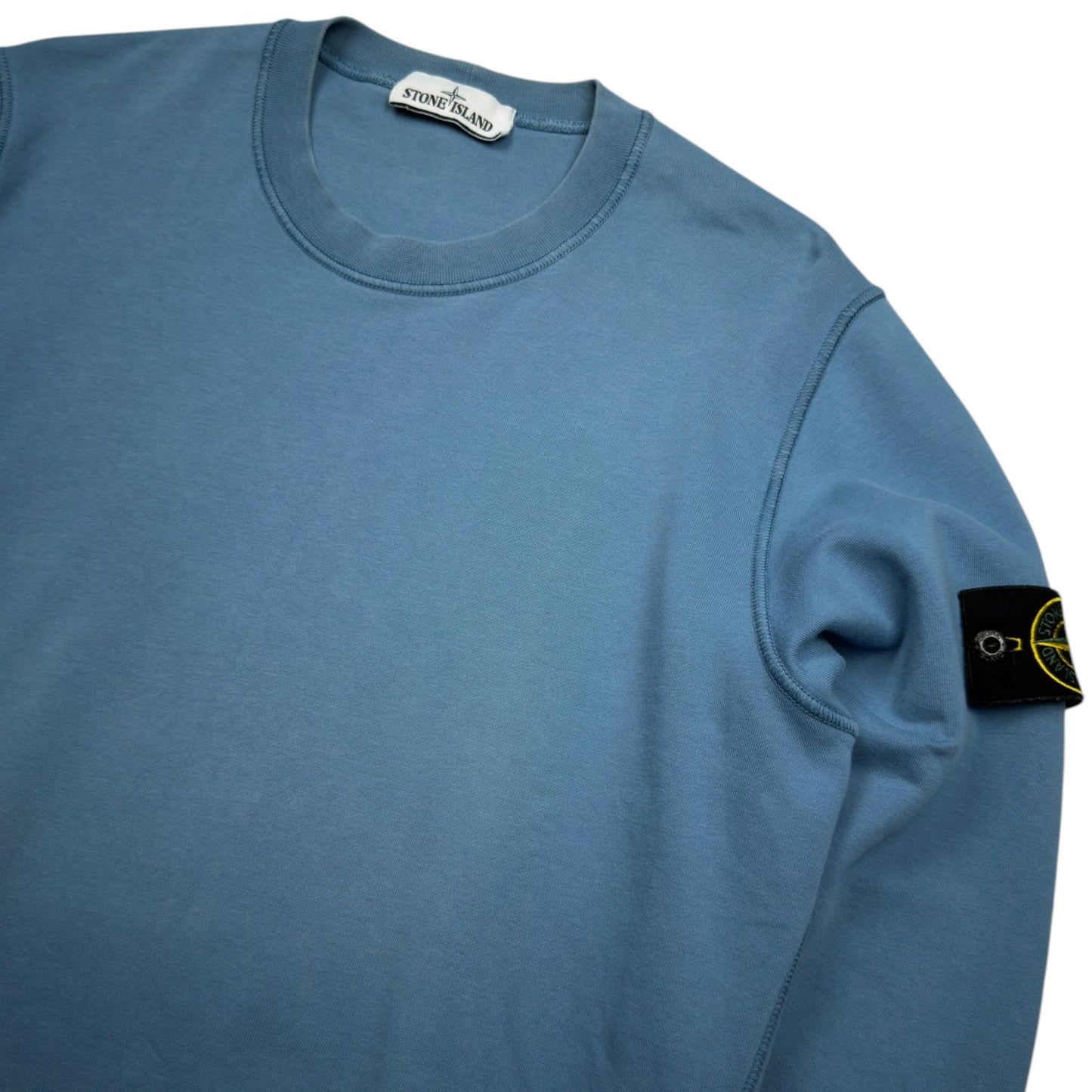 S/S 22 Stone Island Crewneck Sweater - Blue