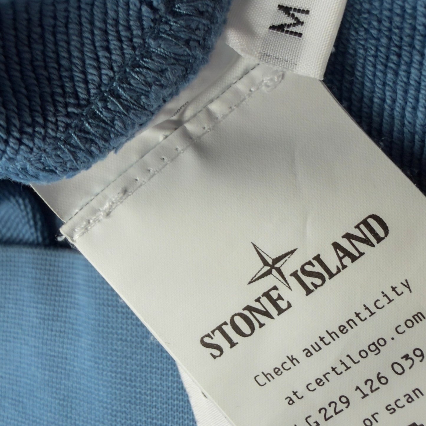 S/S 22 Stone Island Crewneck Sweater - Blue