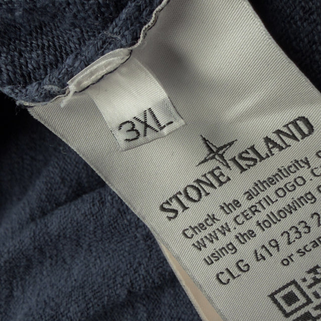 S/S 16 Stone Island Cotton Nylon Blend Light Knit Crewneck Sweater