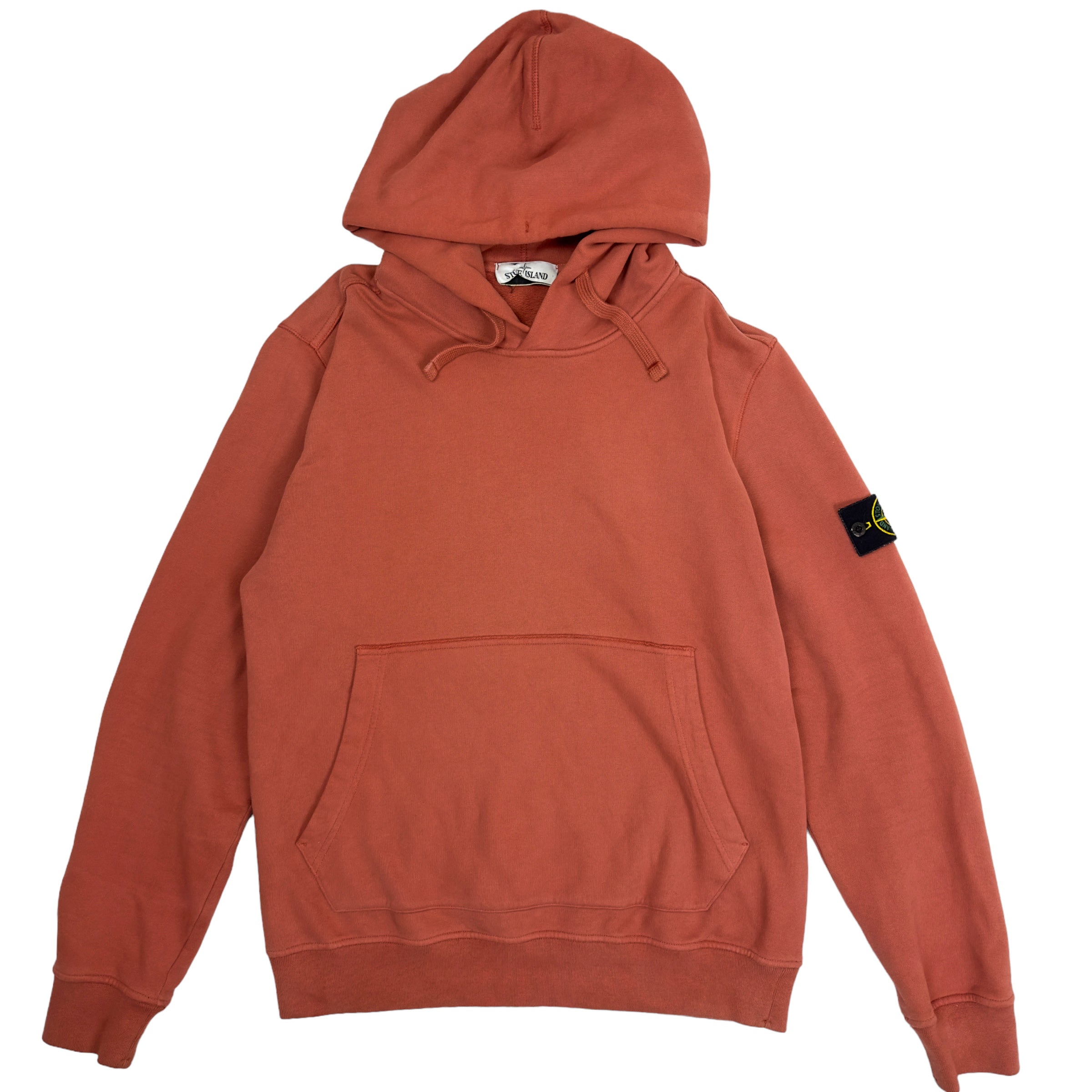 Stone island sale hoodie coral