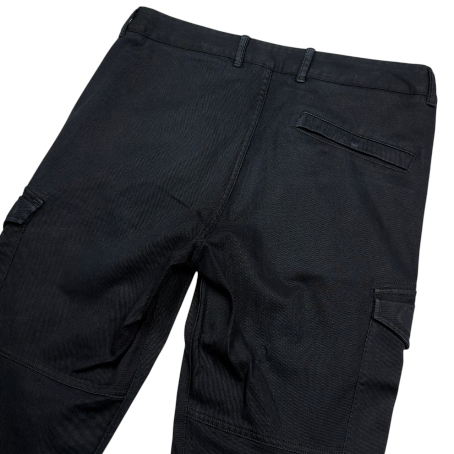 S/S 20 Stone Island Stretch Cotton Broken Twill Cargo Trousers