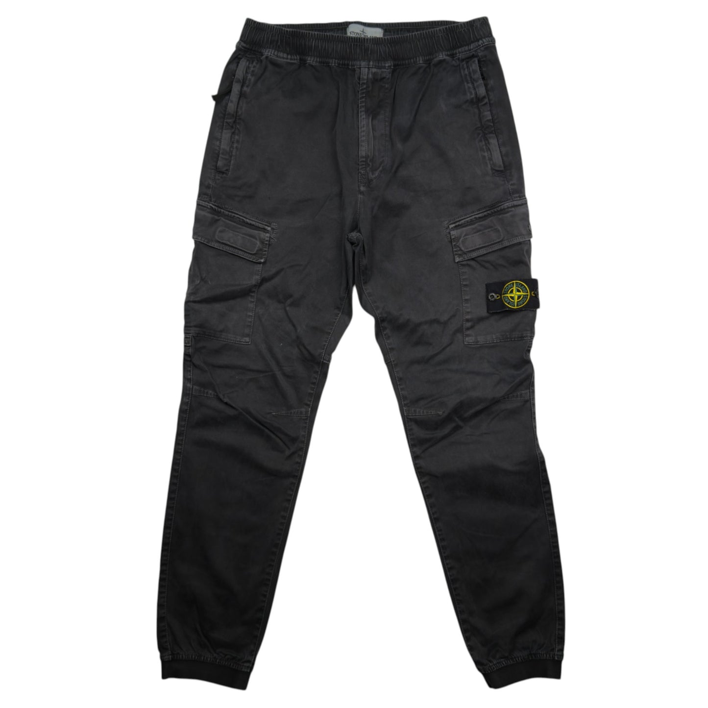 A/W 21 Stone Island Cargo Trousers - Black