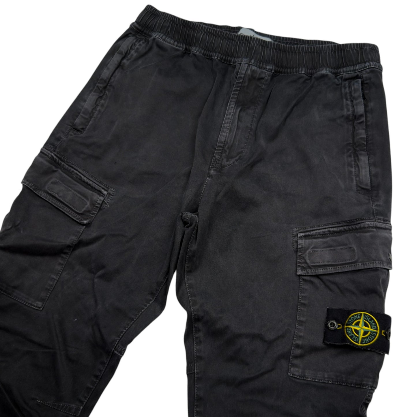 A/W 21 Stone Island Cargo Trousers - Black