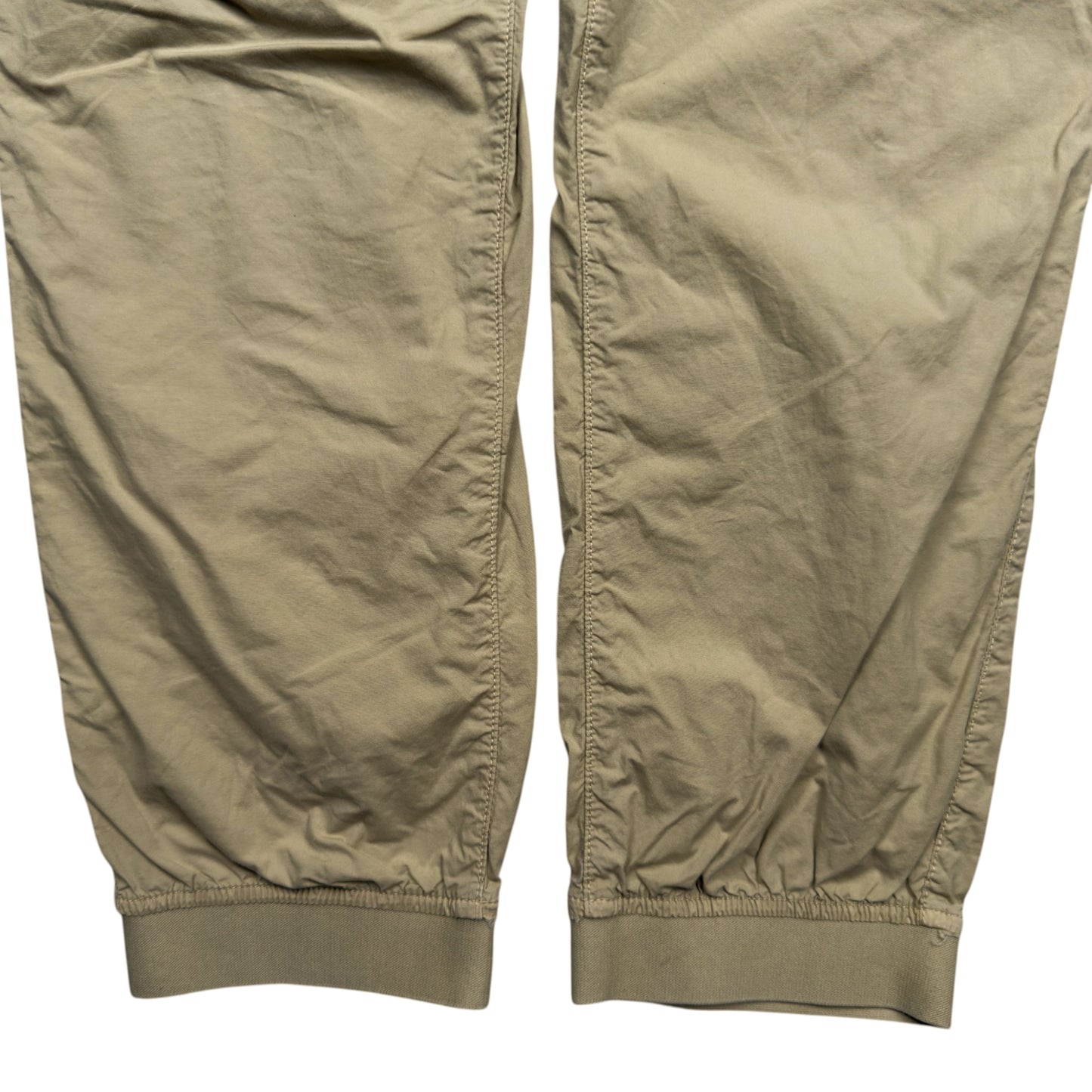 S/S 21 Stone Island Stretch Cotton Cargo Trousers 30 RE-T - Light Beige