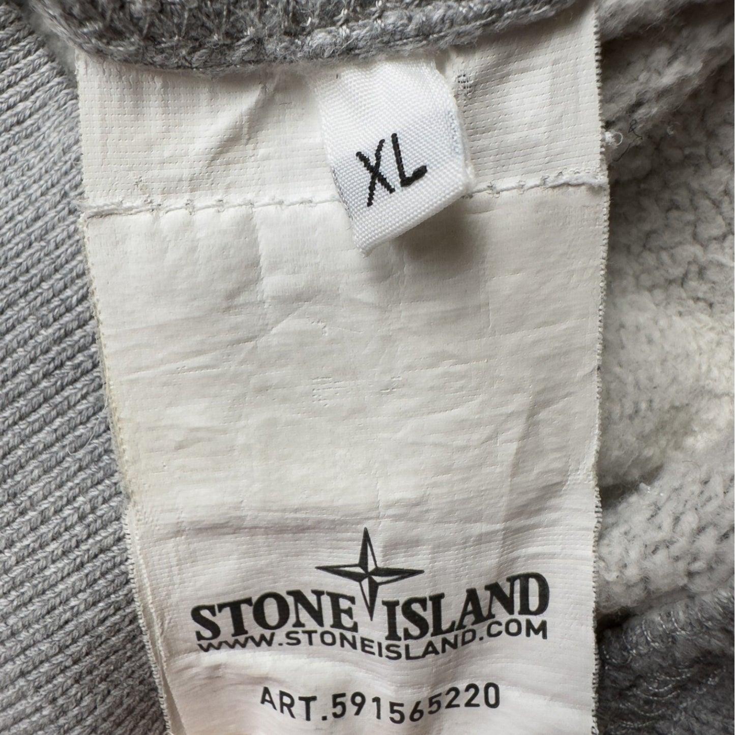 A/W 13 Stone Island Full Zip Hoodie - Grey