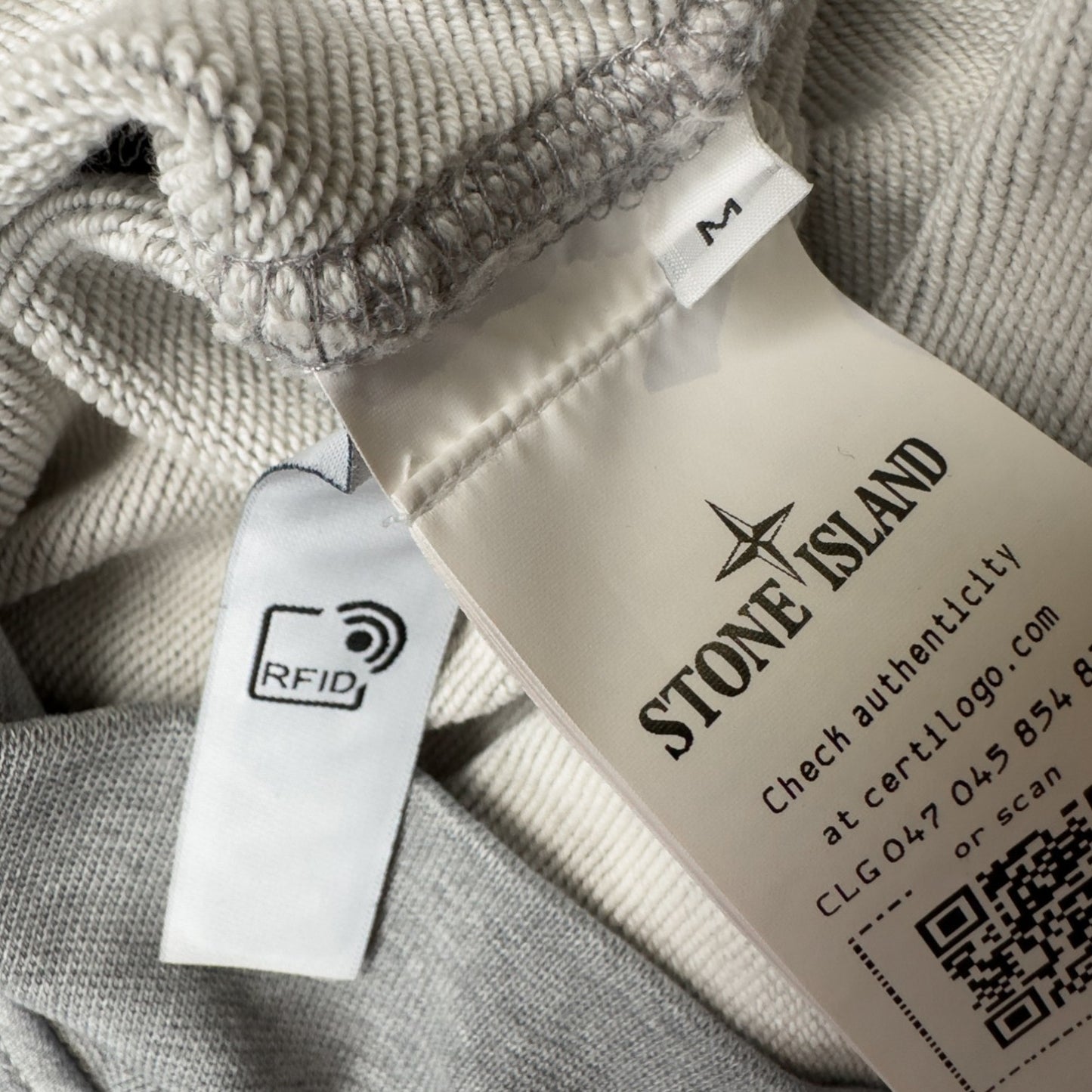 S/S 22 Stone Island Crewneck Sweater - Grey