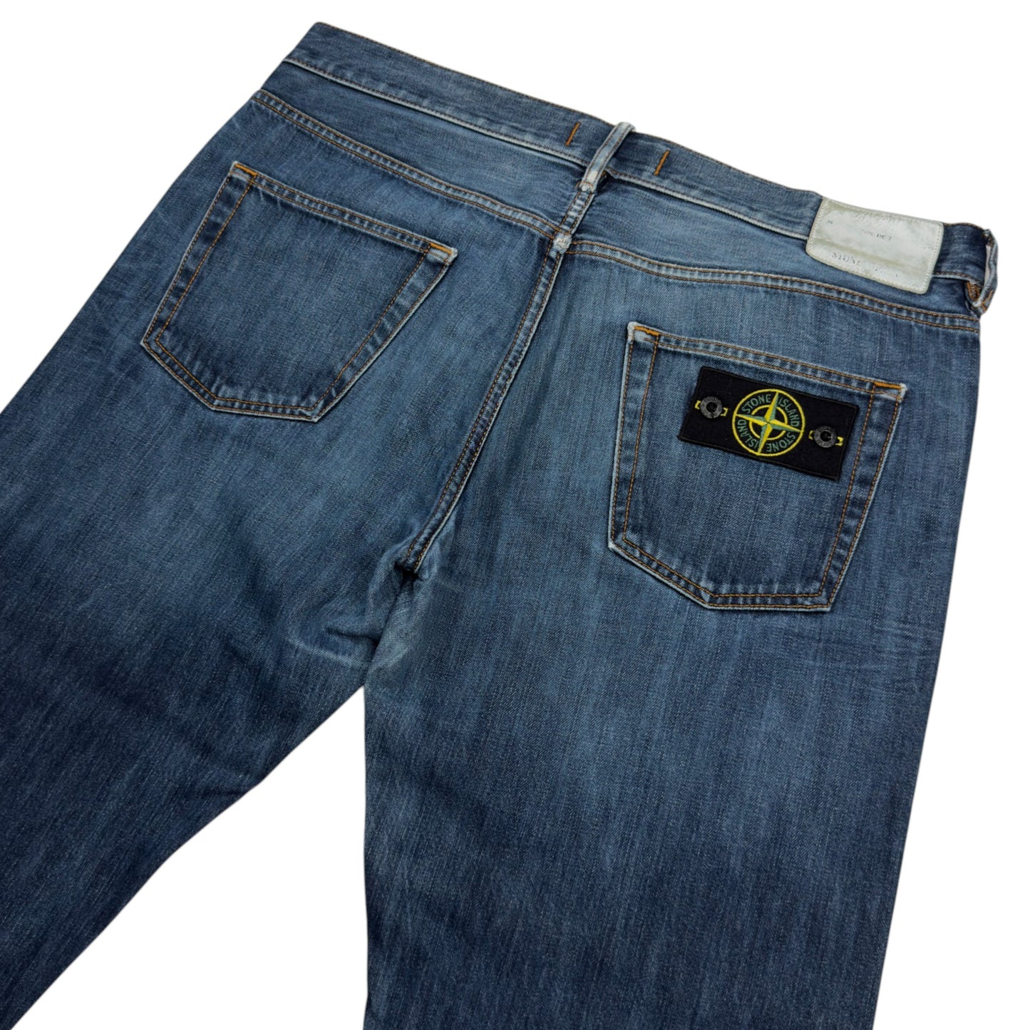 A/W 14 Stone Island Mid Wash Jeans 34/33 RE-T