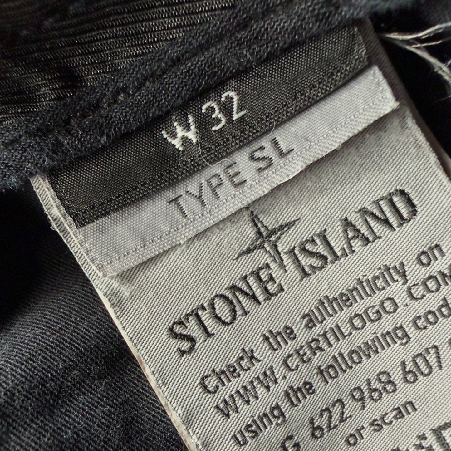 S/S 17 Stone Island Cotton Cargo Trousers - 32 SL - Navy