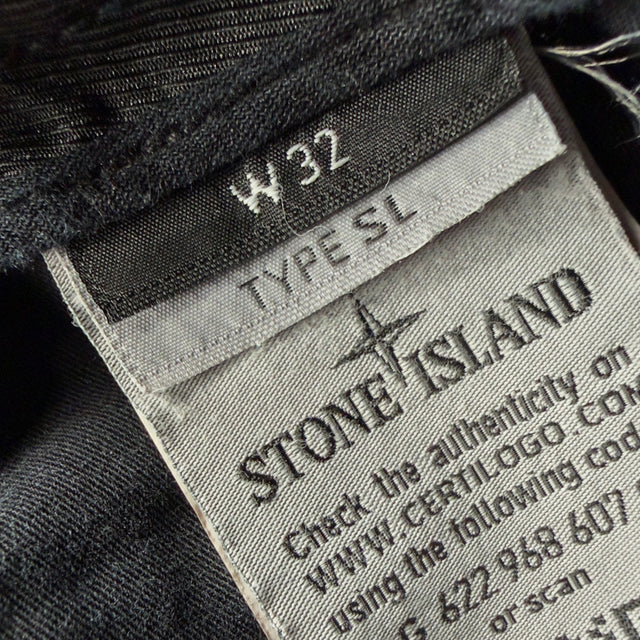 S/S 17 Stone Island Cotton Cargo Trousers - 32 SL - Navy