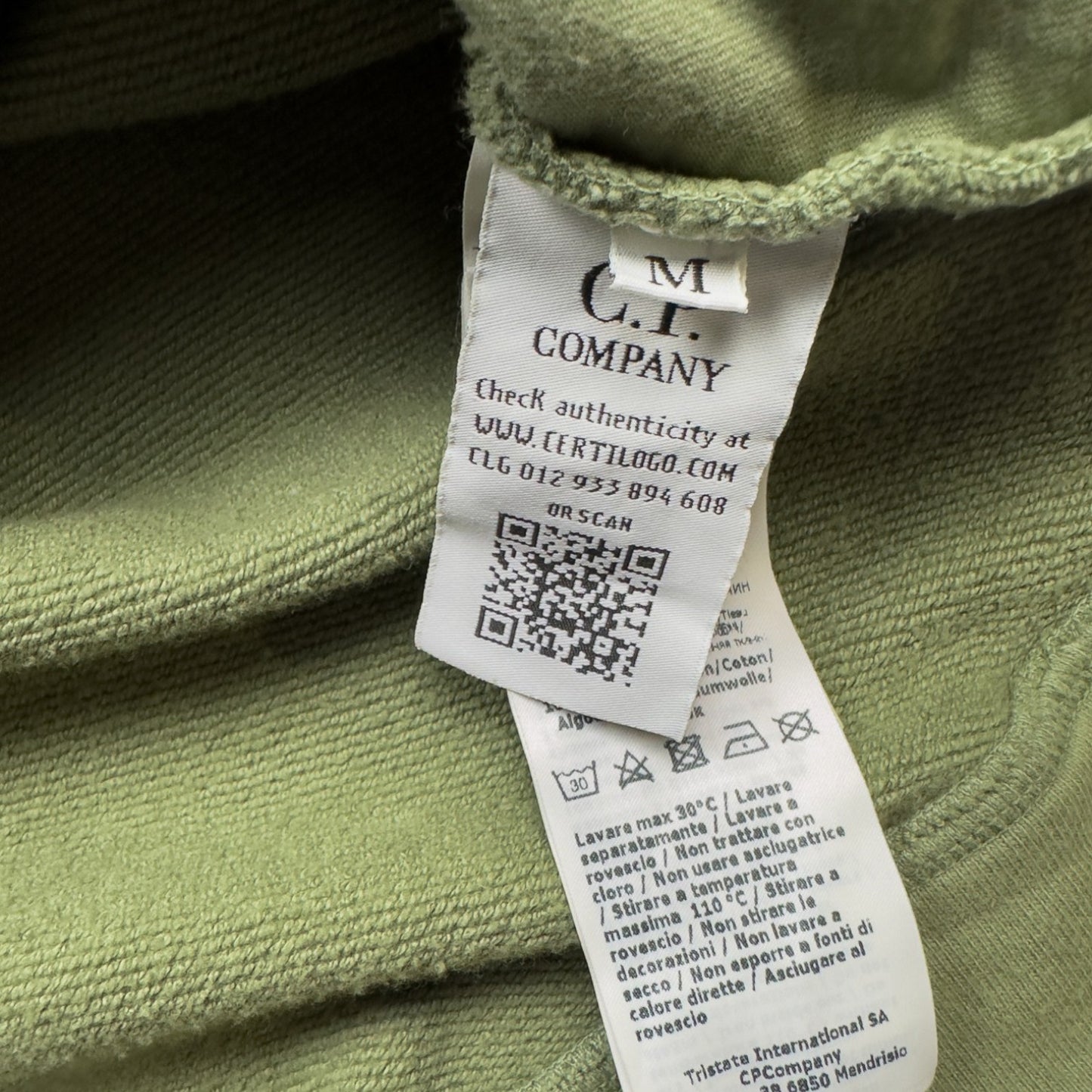 C.P. Company Spellout Hoodie