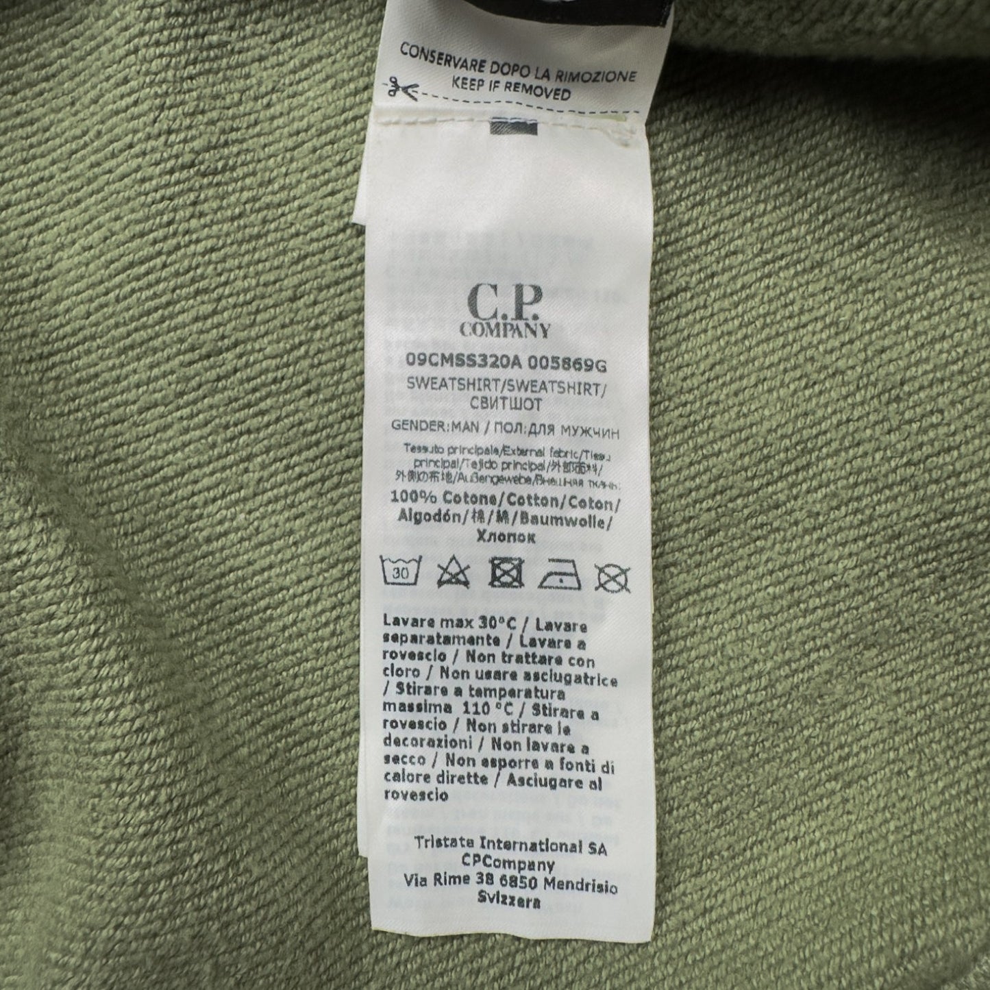 C.P. Company Spellout Hoodie