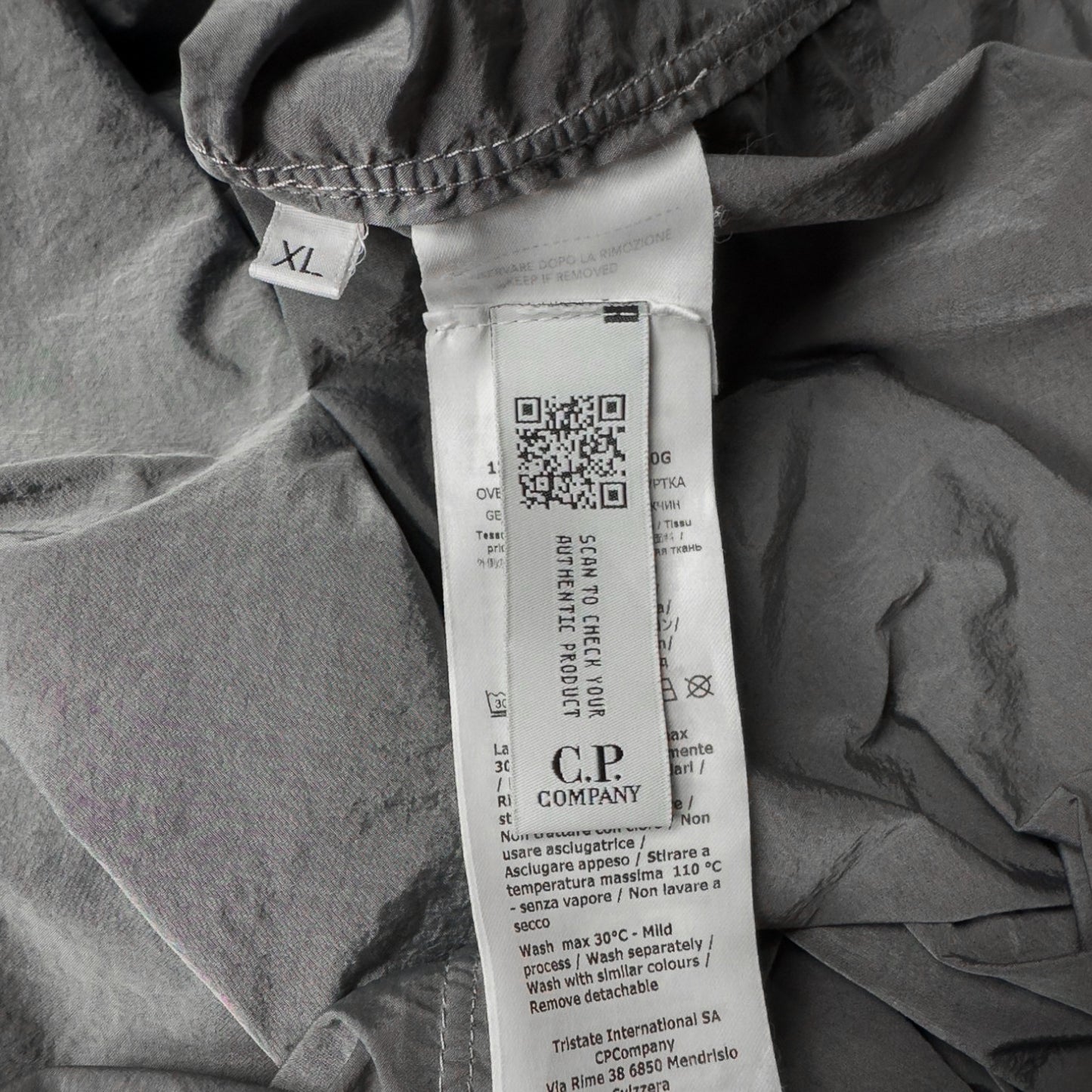 C.P. Company Chrome Smock - Silver