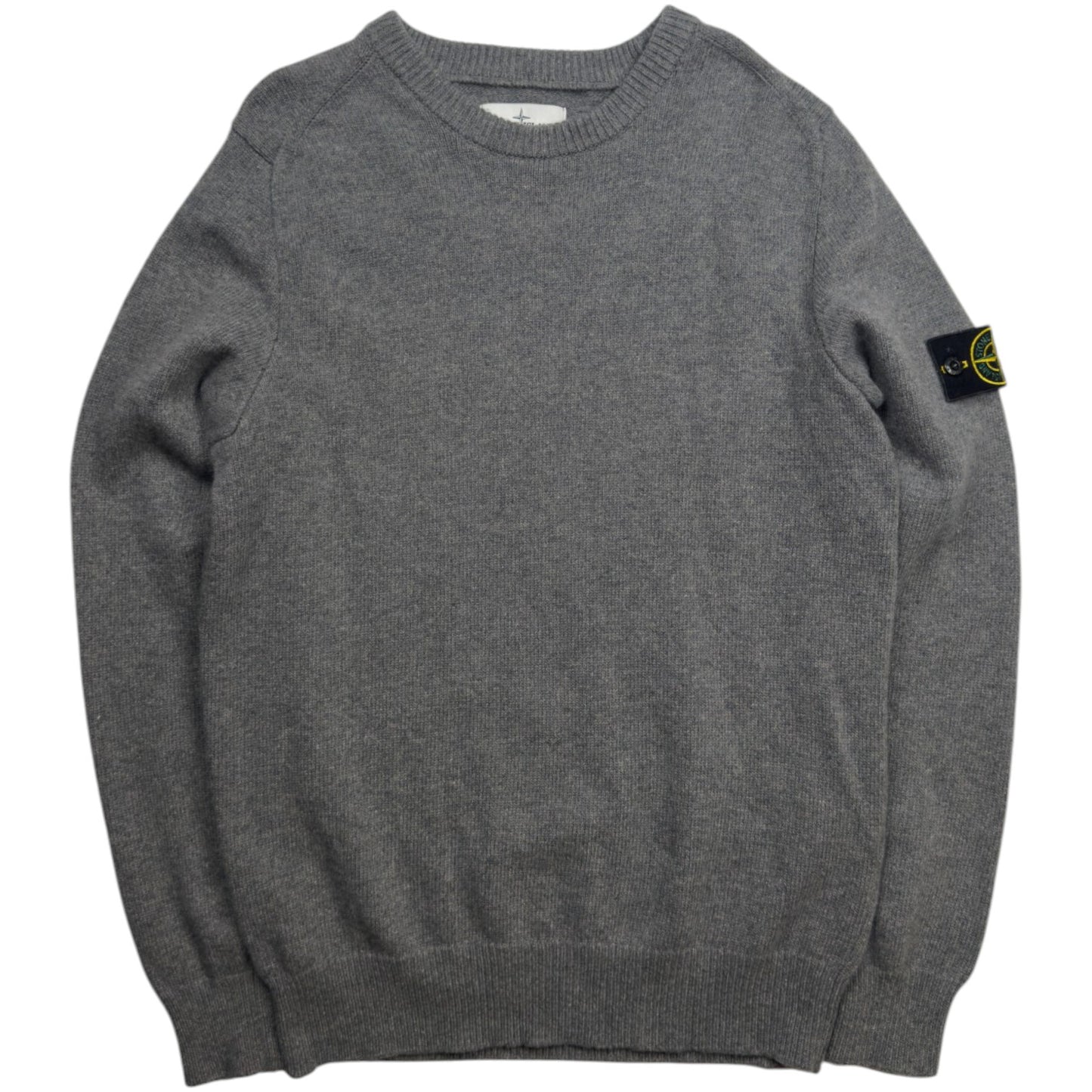 A/W 21 Stone Island Wool Knitted Sweater - Dark Grey