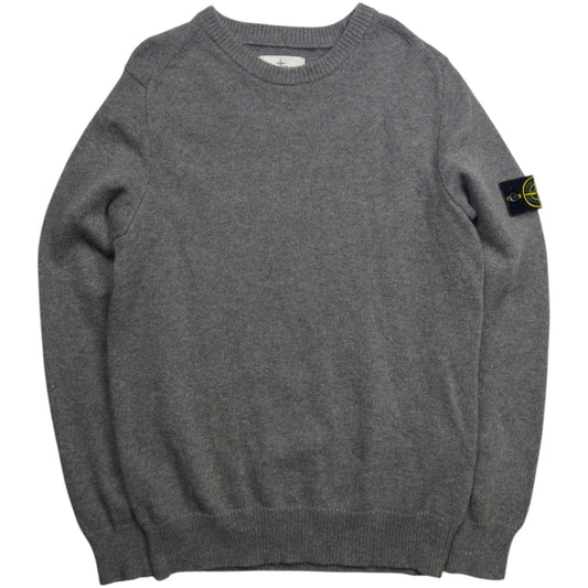 A/W 21 Stone Island Wool Knitted Sweater - Dark Grey