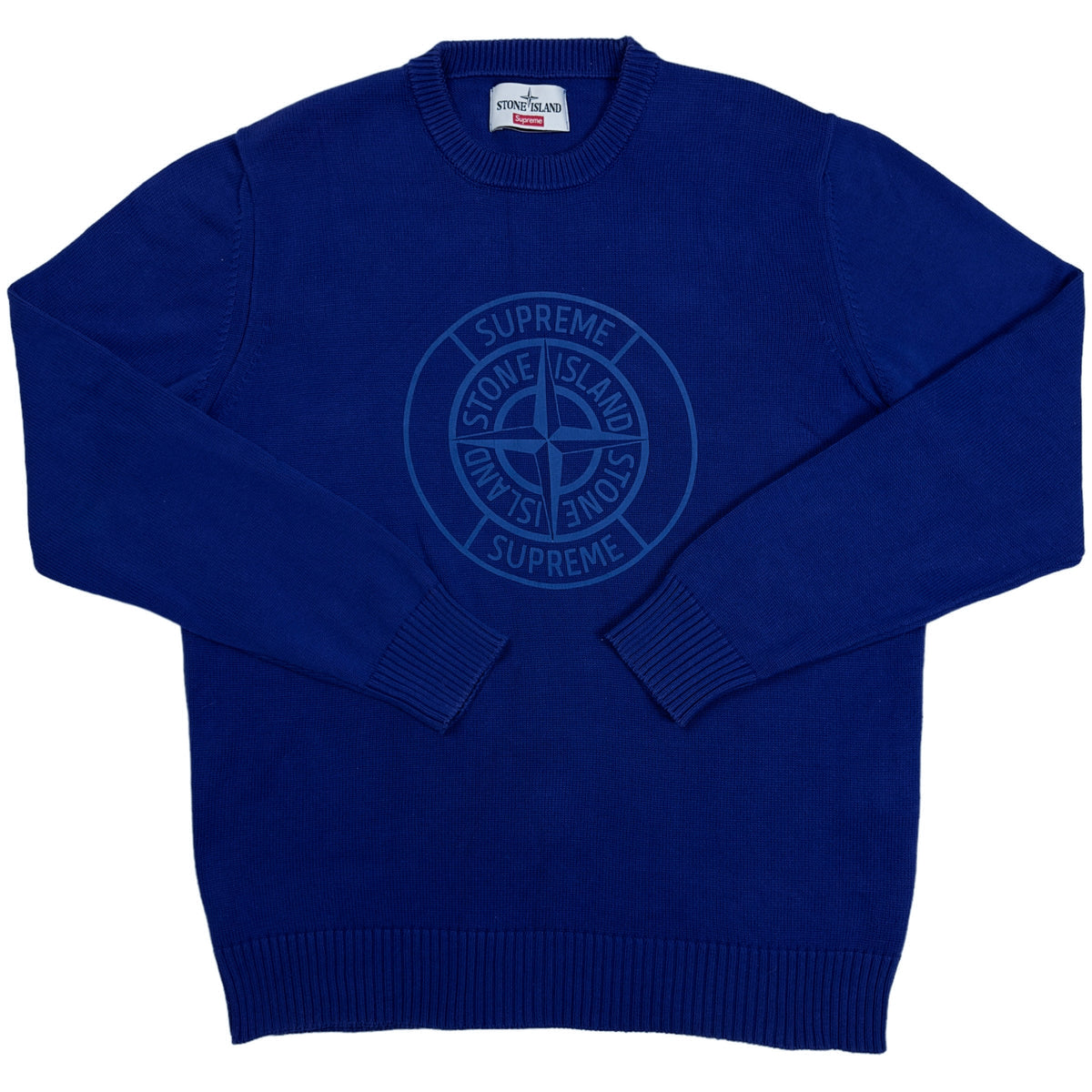 S/S 16 Stone Island X Supreme Reflective Knit Sweater – Dans 