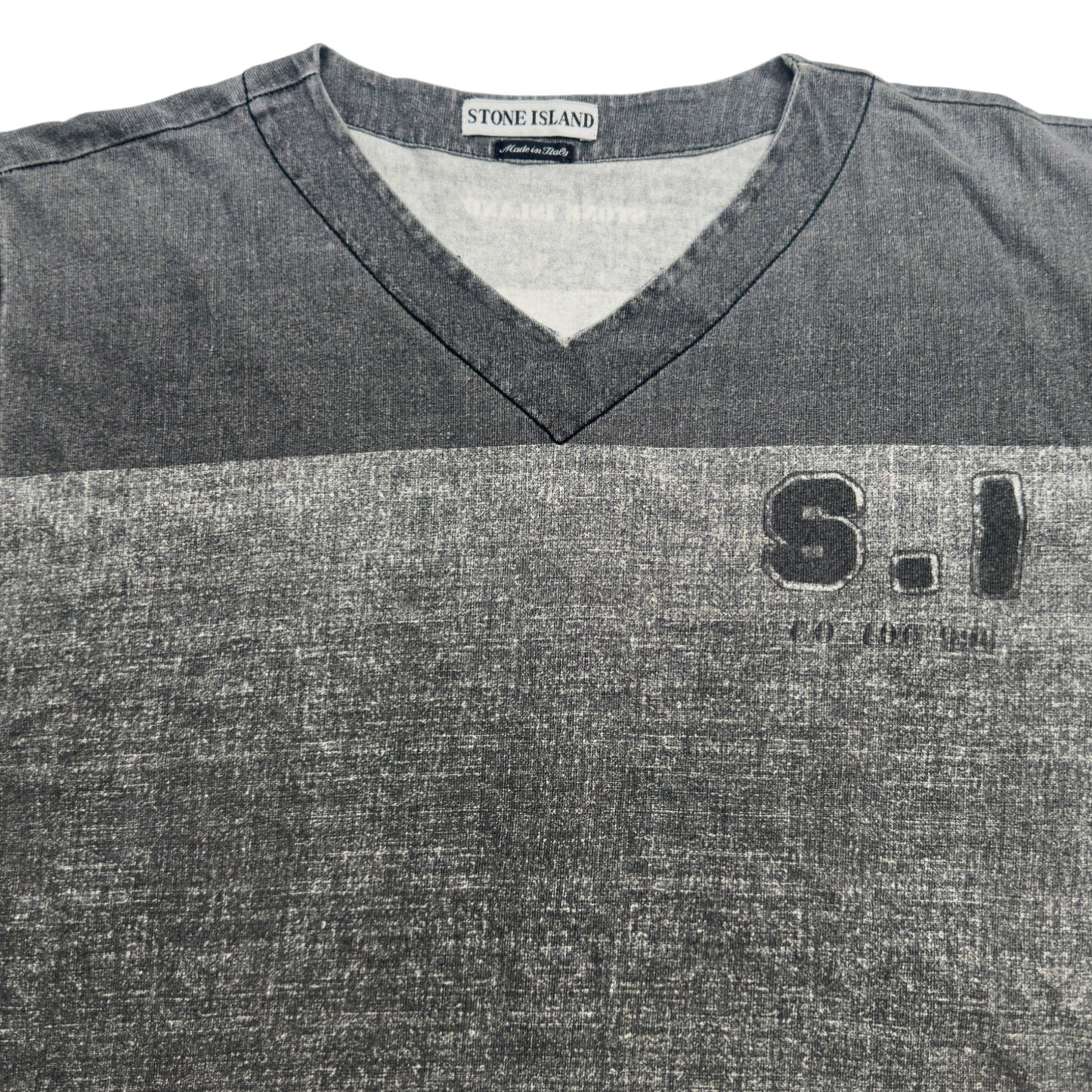 S/S 96 Stone Island V-Neck T-Shirt