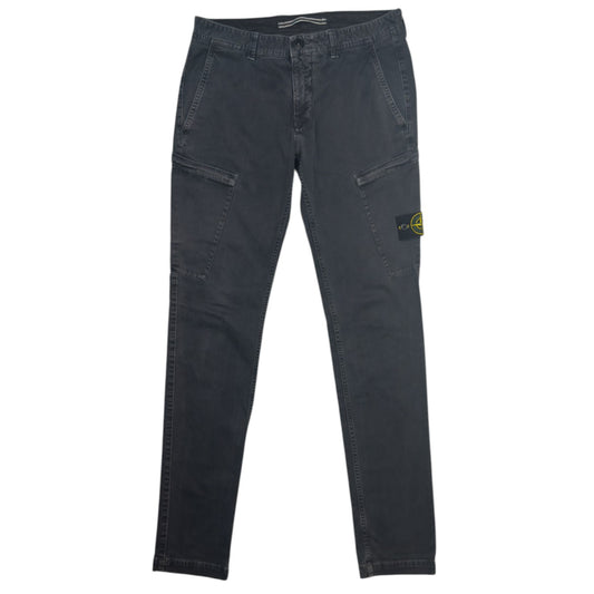 A/W 17 Stone Island Cargo Trousers 31 SK - Black