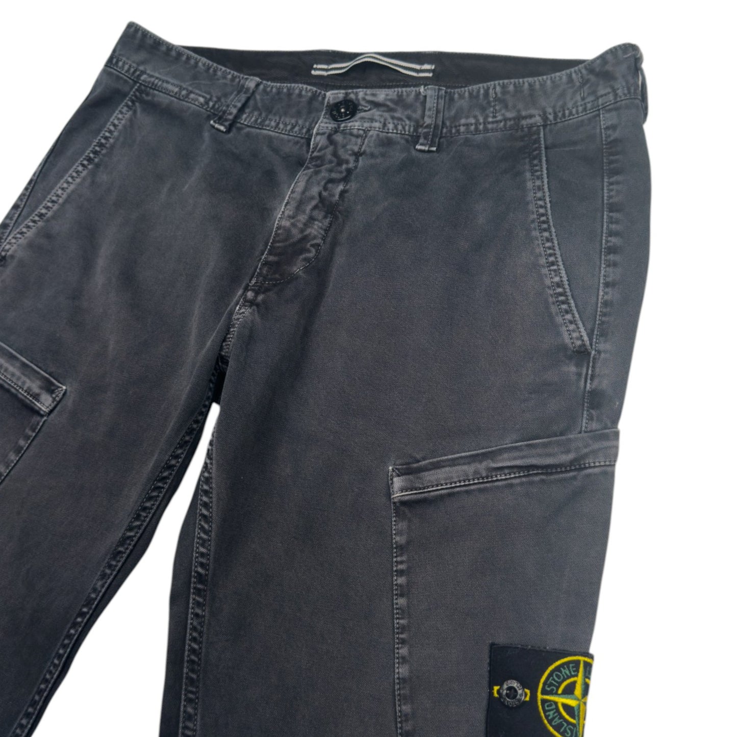 A/W 17 Stone Island Cargo Trousers 31 SK - Black