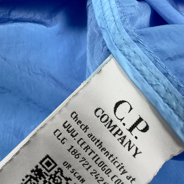 C.P. Company Chrome Nylon 1/4 Zip Smock