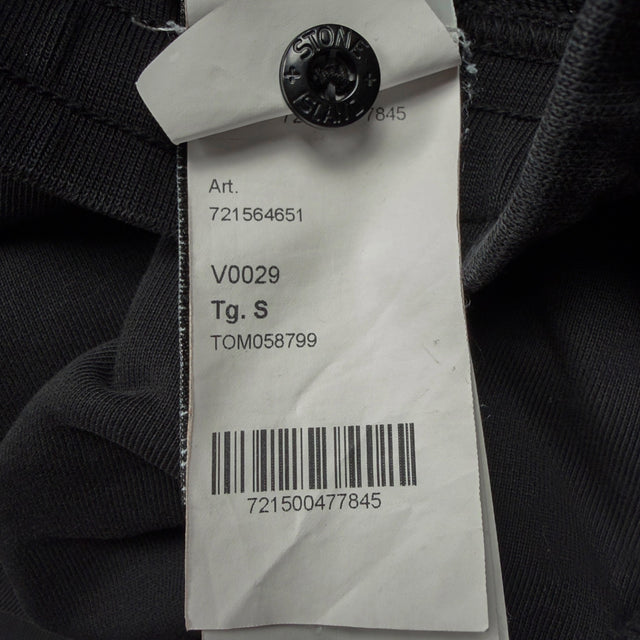 S/S 20 Stone Island Cotton Jersey Cargo Shorts - Black