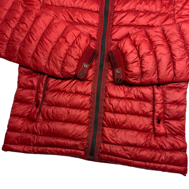 A/W 13 Stone Island Down_26 GR X SQM_N - Ultra Light Down Puffer Jacket - Red