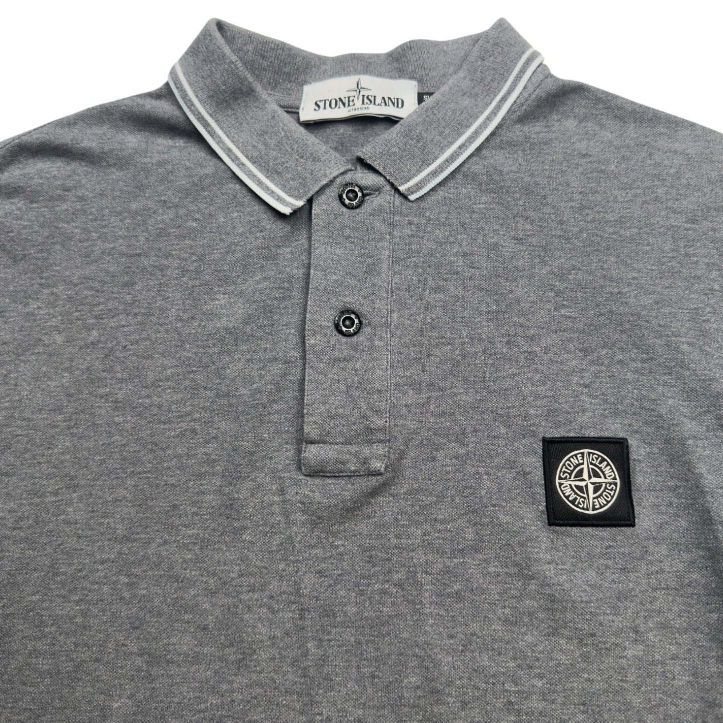 A/W 13 Stone Island Long Sleeve Polo Shirt - Dark Grey