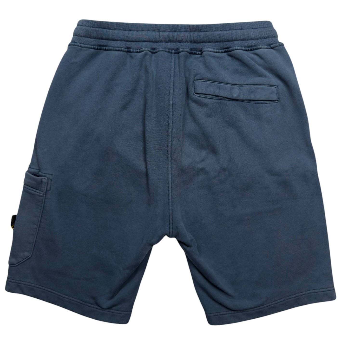 S/S 20 Stone Island Cotton Jersey Cargo Shorts - Blue