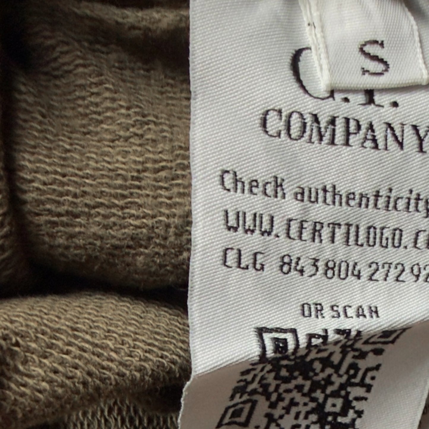 C.P. Company Fleece Shorts - Khaki